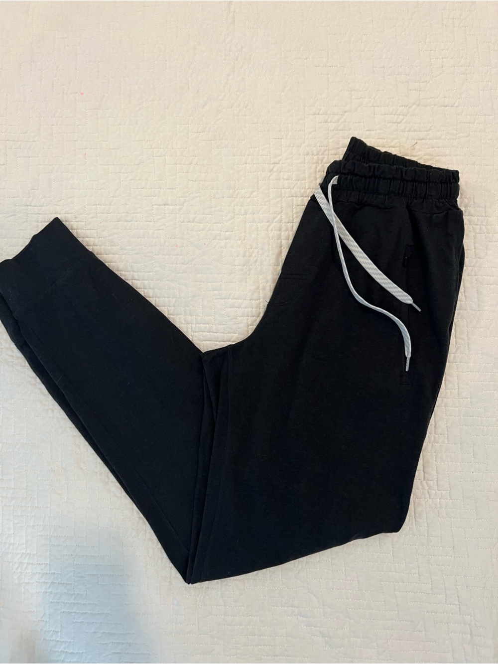 Vuori Ponto Performance Jogger Pants Charcoal Heather Gray Size Small